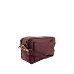 Cartera crossbody Libby para mujer color vino