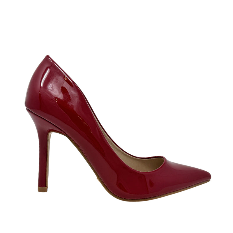 Tacones stilettos Sophia para mujer color rojo