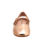 Ballerinas Niza para niña color oro rosa