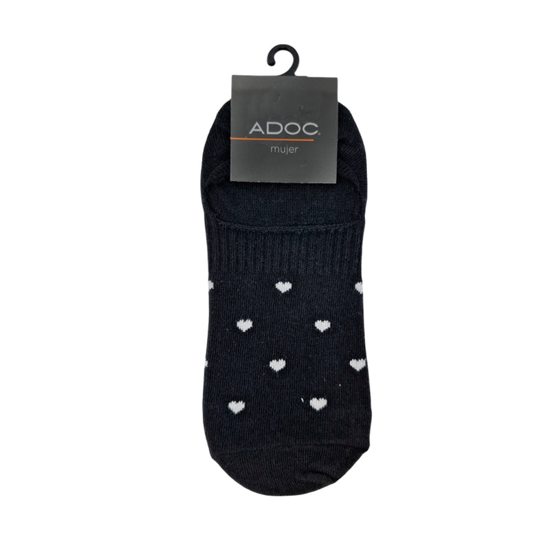 Punteras invisibles Cora unisex color negro