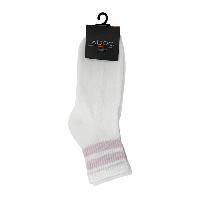 Calcetines Retro para niña color rosado