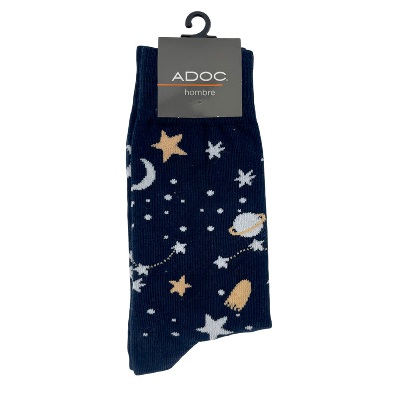 Calcetines Universe unisex color navy