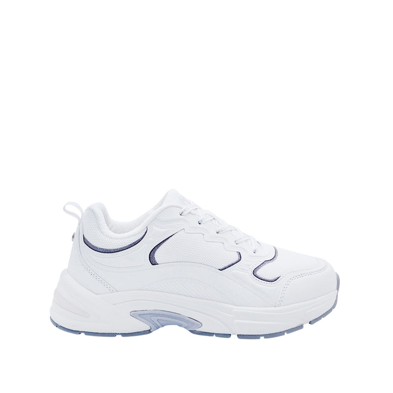 Tennis escolares Gaby para niña color blanco