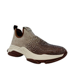 Sneakers slip on Mythical para mujer color café