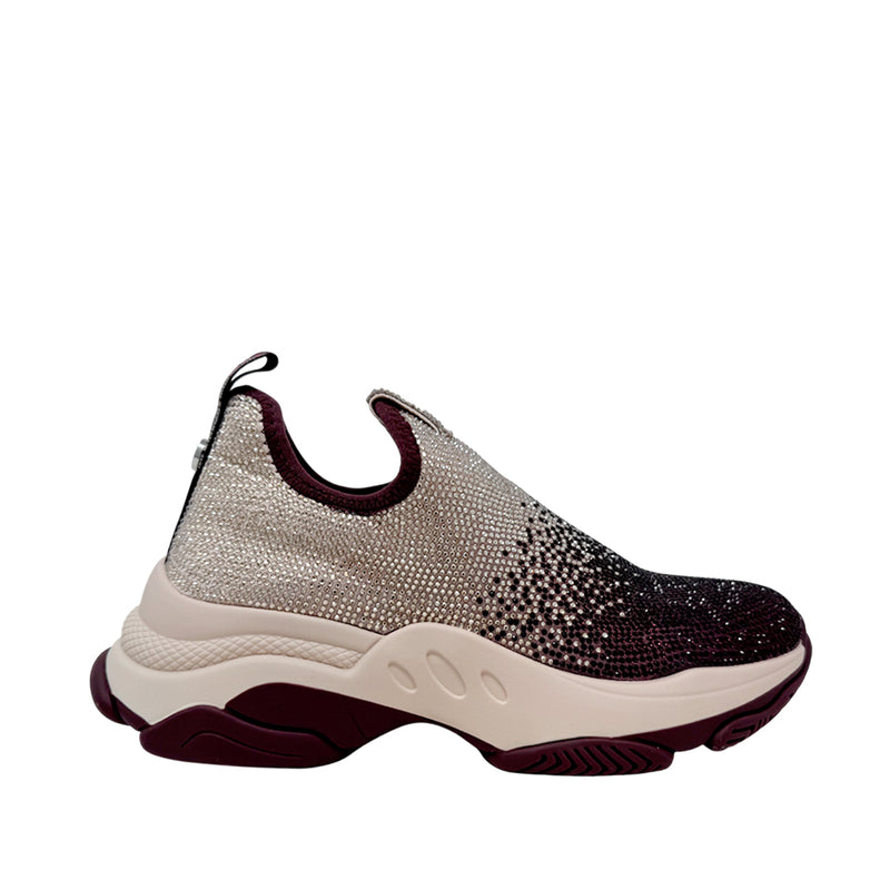 Sneakers slip on Mythical para mujer color vino