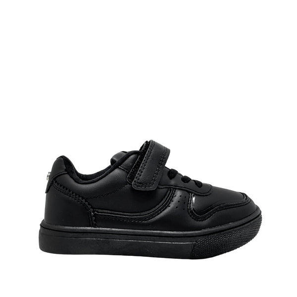 Tennis escolares Asha para infante color negro