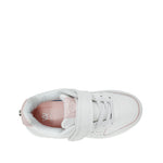 Tennis escolares Asha para infante color blanco y rosado