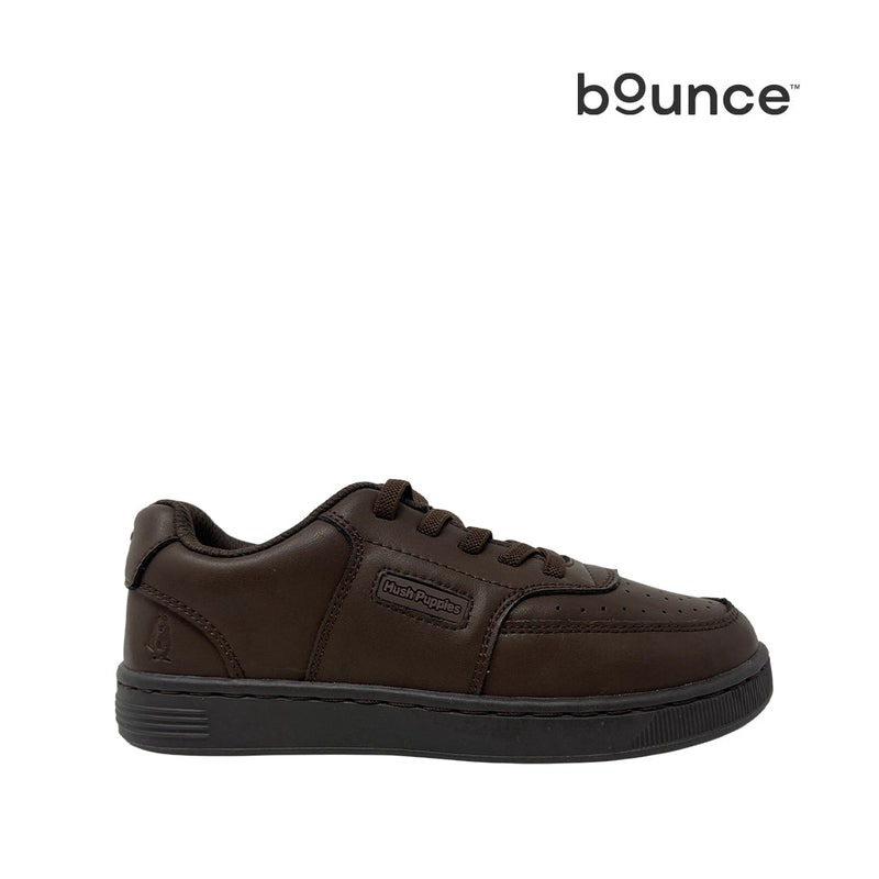 Zapatos escolares Damian para niño color café