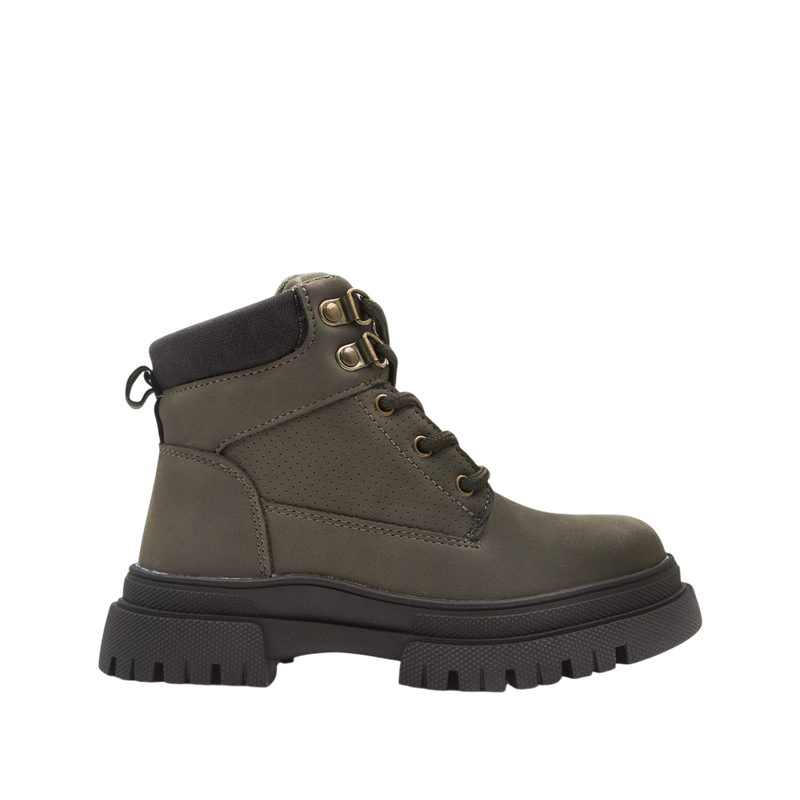Botas Wilcox para niño color olivo