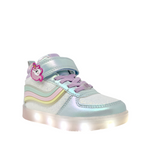 Sneakers con luces Unicorn para infante color multi