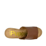 Sandalias de cuña Willow para mujer color cognac