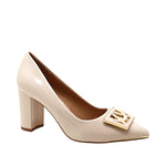 Tacones Willamina para mujer color hueso