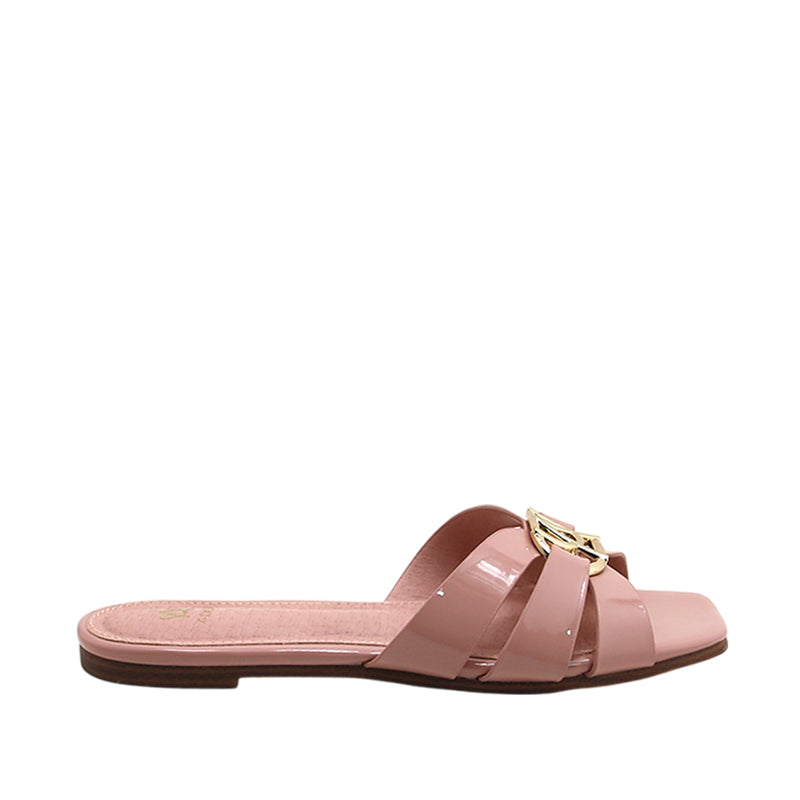 Sandalias slip on Dari para mujer color blush