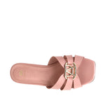 Sandalias slip on Dari para mujer color blush