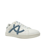 Sneakers Bobbie para mujer color blanco y celeste