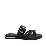 Sandalias flats Malala para mujer color negro