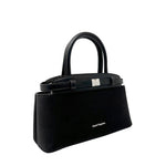 Cartera Satchel Clara para mujer color negro