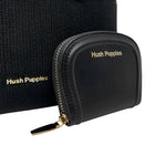 Cartera Satchel Clara para mujer color negro