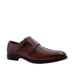 Monk strap shoes Gaspar para hombre color tan
