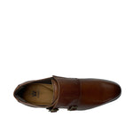 Monk strap shoes Gaspar para hombre color tan