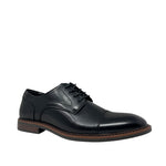 Oxfords cap toe Lewis para hombre color negro