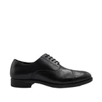Oxfords cap toe Marc para hombre color negro