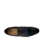 Oxfords cap toe Marc para hombre color negro