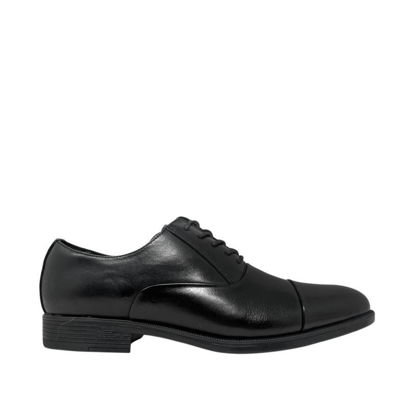Oxfords cap toe Dane para hombre color negro