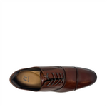 Oxfords cap toe Dane para hombre color tan