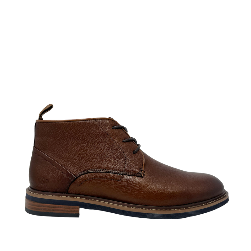 Botínes casuales Albert para hombre color café