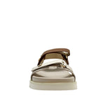 Sandalias flats Morena para mujer color tan