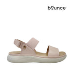 Sandalias flats Denisse para mujer color blush