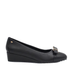 Cuñas Gaia para mujer color negro