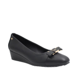 Cuñas Gaia para mujer color negro