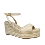 Sandalias Carmina para mujer color hueso