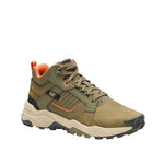 Sneakers Grapple Leather Mid para hombre color olivo