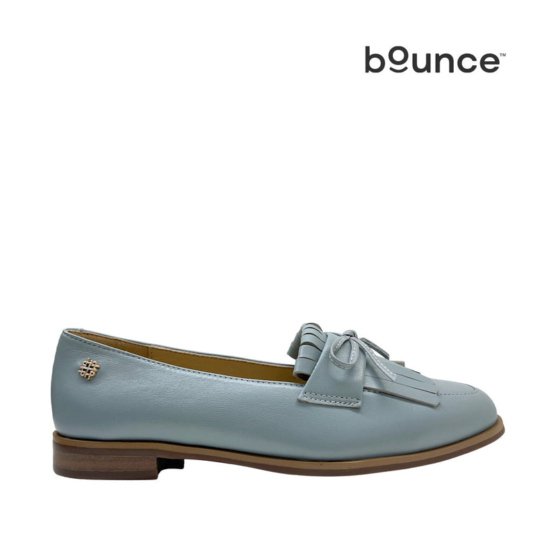 Mocasines Eleonora 6 para mujer color celeste