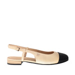 Ballerinas slingback Katte para mujer color beige