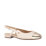 Ballerinas slingback Katte para mujer color hueso
