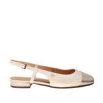 Ballerinas slingback Katte para mujer color hueso