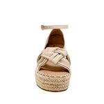 Sandalias de plataforma Lana para mujer color hueso