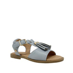 Sandalias flats Aitana para niña color celeste