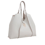 Cartera tote Freya para mujer color hueso