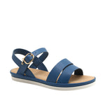 Sandalias flats Dalila para mujer color celeste