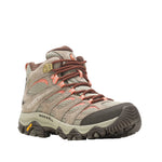 Tennis Moab 3 Mid WP para mujer color beige