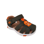 Sandalias Dino para infante color olivo