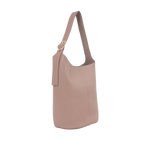 Cartera satchel Zara para mujer color nude