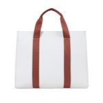 Cartera tote Ornella para mujer color hueso