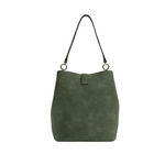 Cartera satchel Nina para mujer color olivo