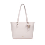 Cartera tote Vera para mujer color beige